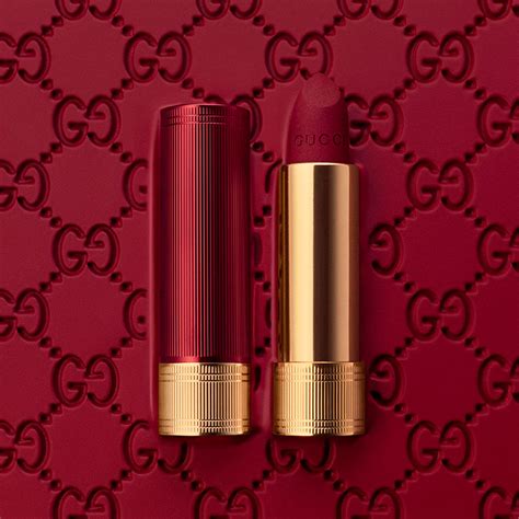 gucci lipstick nuova campagna pubblicotaria|gucci rosso ancora 2024.